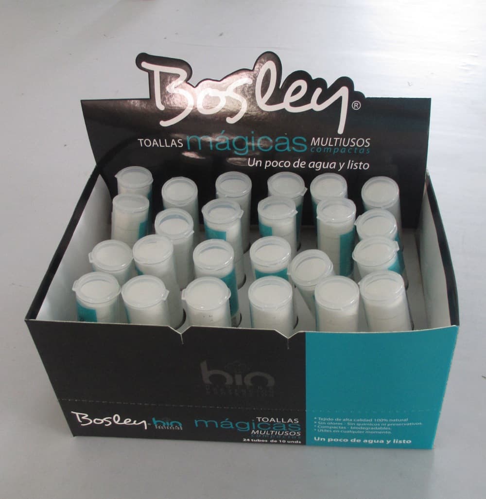 Portable compressed face towels/mask sheets/disposable cleansing wipes for travel and business trips, in tubes.