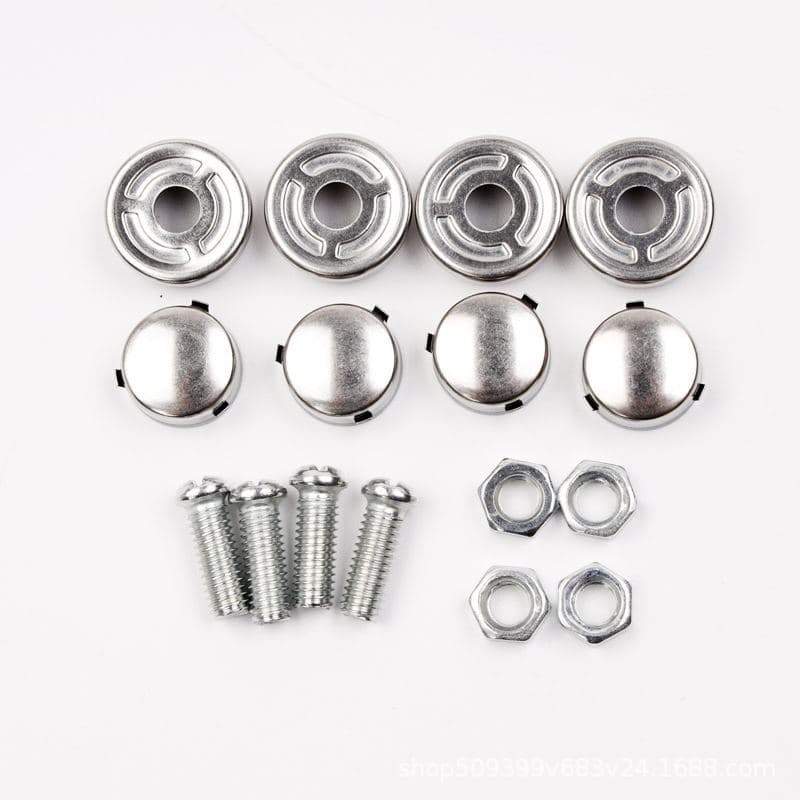 Stainless Steel License Plate Screws, License Plate Fasteners, Model Regional Plate Fasteners, Motor Vehicle License Plate Fasteners