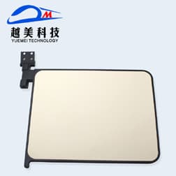 Aviation Aluminum Alloy Table Board for Dining, Entertainment, Rest, and Office, Car Foldable Small Table Board, Lightweight