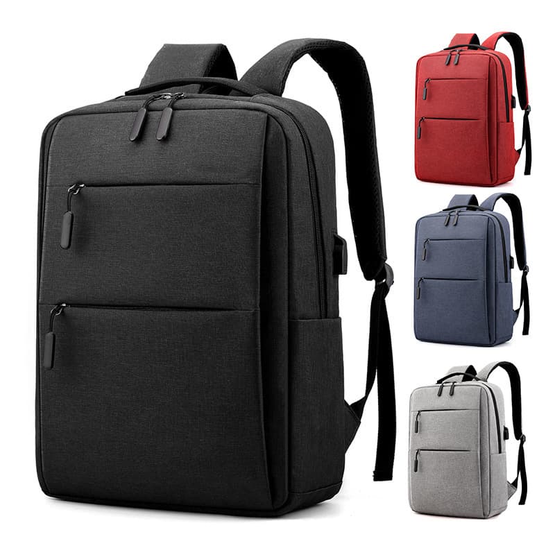 Custom logo backpack for men, 15.6-inch size, breathable and durable, suitable for business use and travel.