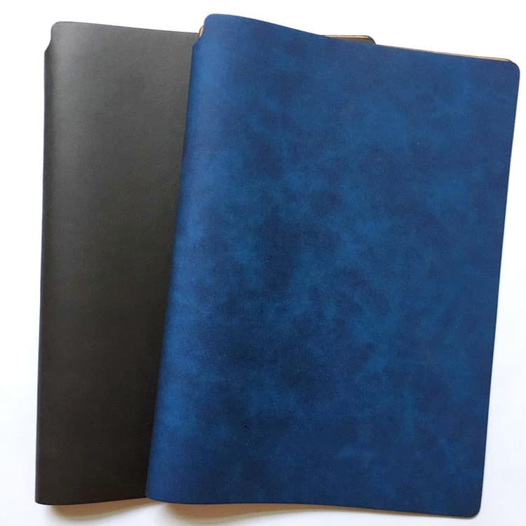 Custom PU Leather Notebook Journal Diary Cover Shell Binder A4 B5