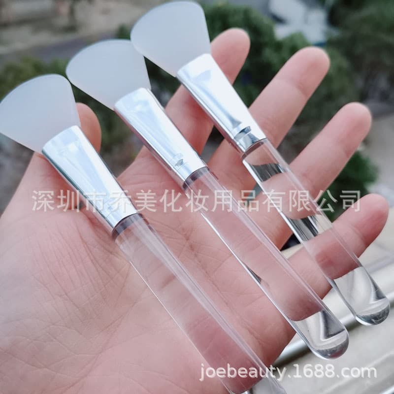 Silicone Face Mask Brush - Non-Absorbent Beauty Skincare Tool for Mask Mud Mixing and Application, DIY Makeup Brush