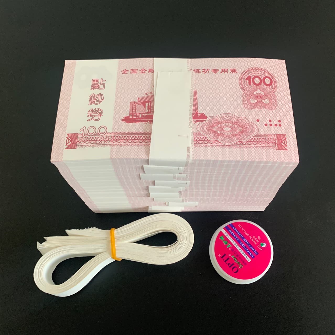General 100 Yuan practice coupons and money counting paper with large quantity discount..