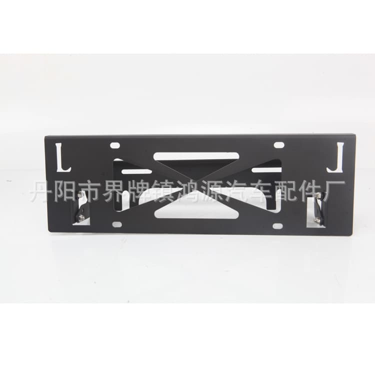 License Plate Flipper for JEEP Wrangler JL Front Bumper, JL Front License Plate Frame, Wrangler License Plate Bracket
