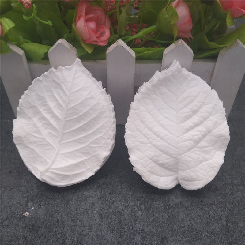 New Baking Tool Rose Leaf Chocolate Mold Fondant Chocolate Cake Silicone Mold