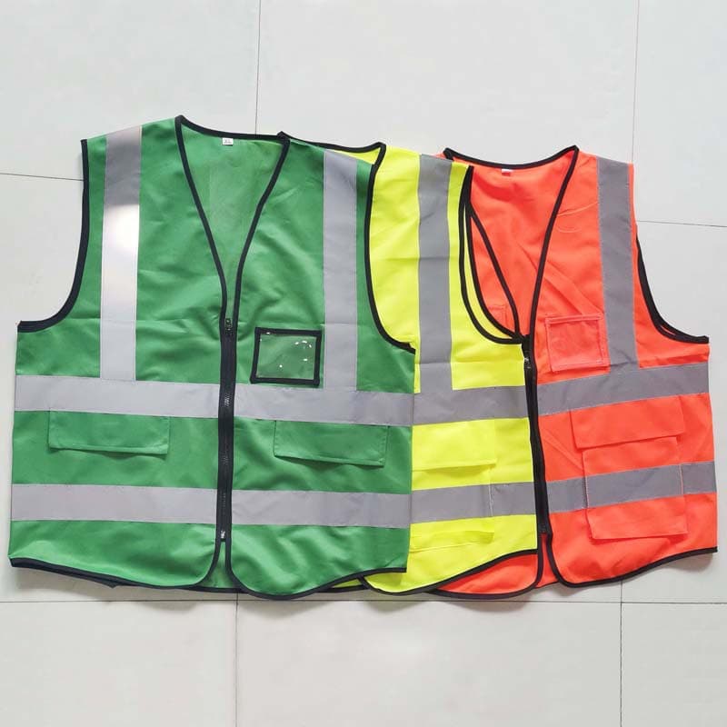 Reflective Vest Manufacturer Wholesale Traffic Safety Wear Construction Site Warning Vest Cycling Luminous Vest Custom