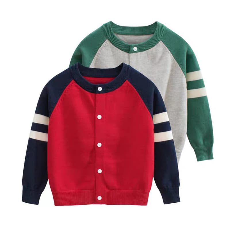 Dongguan Children's Wear Processing and Ordering, Boys' and Girls' Cardigan Sweaters, Foreign Trade Original Orders, Small Batch Production for Cross-border