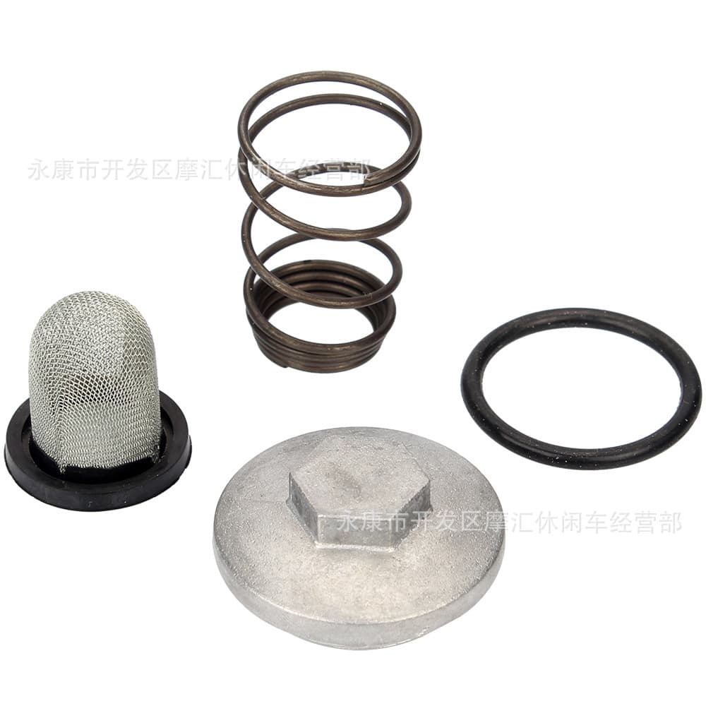 Scooter Parts GY6 50 80 125 150CC Oil Filter Screen Gear Oil Left Crankcase Drain Plug