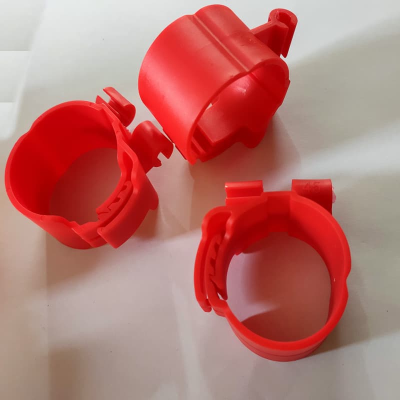 Factory Direct Sales 2020 New Model Thick Non-Nylon Pipe Clamp, 8mm Threaded Rod Pipe Clamp, Quick-Release Central AC Pipe Clamp
