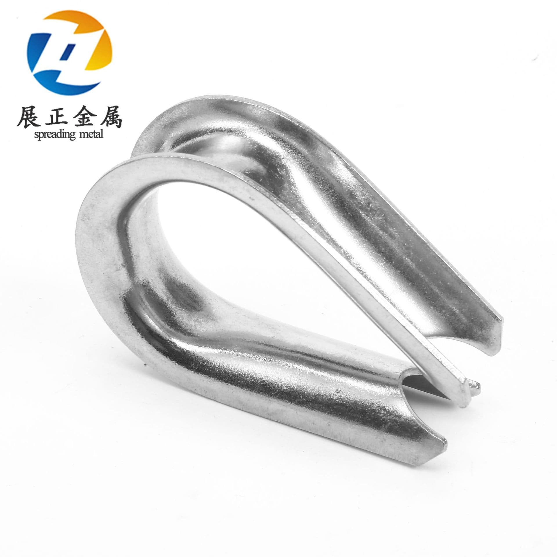 316 Stainless Steel Heart Ring Wire Rope Accessories Triangle Ring Thimble Full Size Ring Buckle