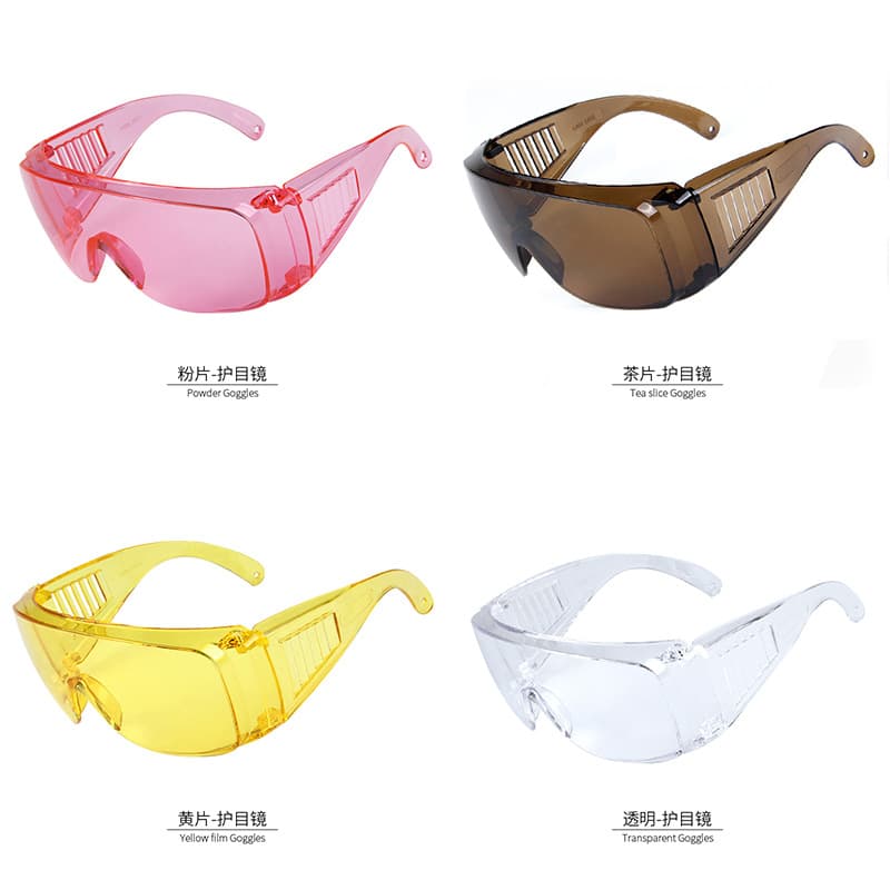 Shutter protective glasses, impact-resistant goggles, anti-splash, wind and dust barrier, dust-resistant, grinding, industrial labor safety eyewear