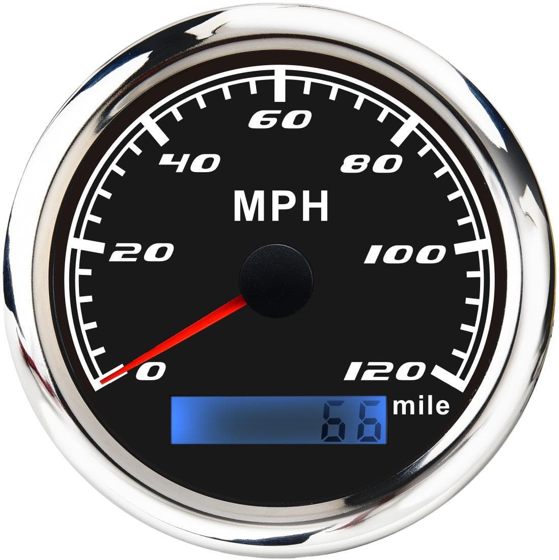 GPS Speedometer MPH Waterproof Anti-Fog GPS Signal Gauge for Construction Vehicles, Special Vehicles, Motorcycles Universal