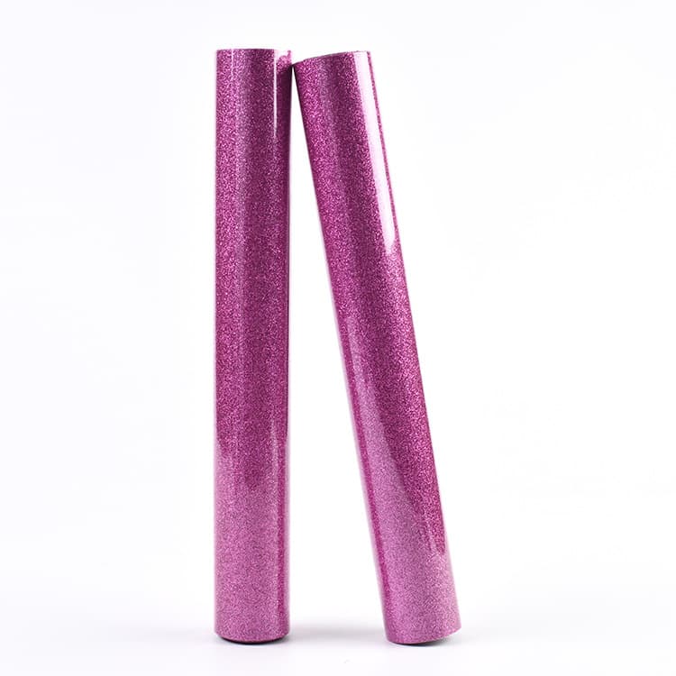 PU Glitter Lettering Film Heat Transfer Reflective Lettering Film Flash Transfer Film for Clothing, Sliceable Iron-on Film
