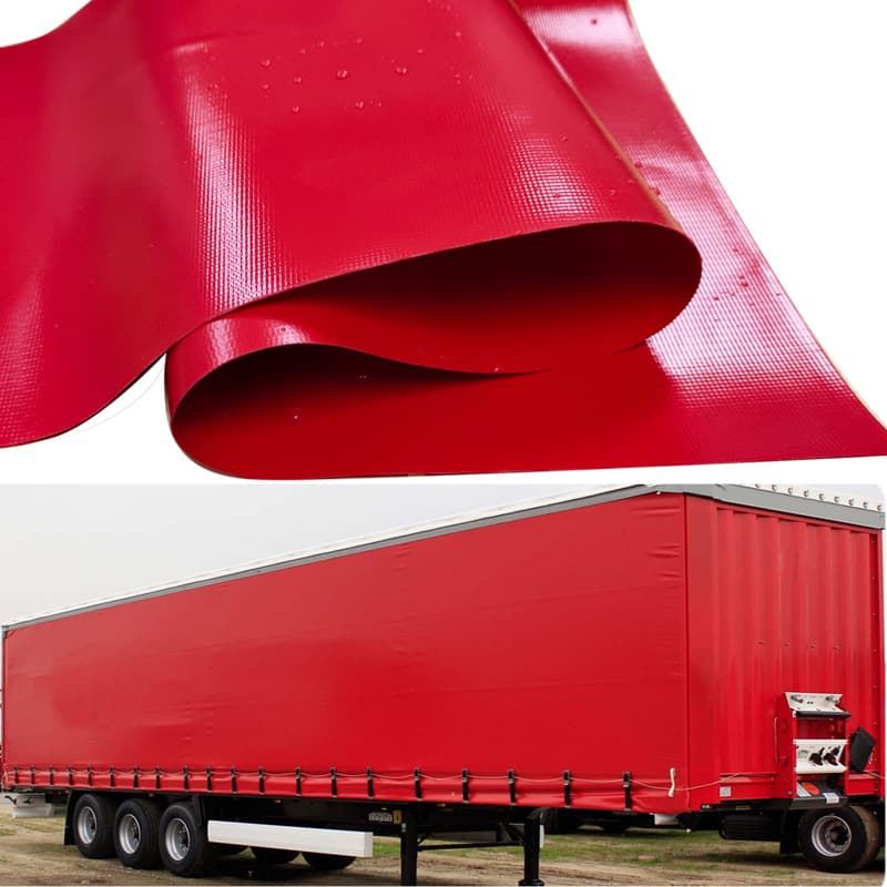 Factory-produced plastic PVC coated mesh fabric, thickened wear-resistant for cars, cargo ships, breeding farm roll-up curtains.