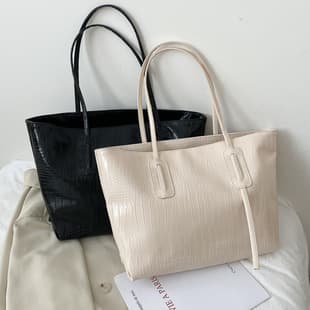 Simple Large Capacity Women's Bag 2020 New Fashionable Trendy Ins Shoulder Bag Internet Celebrity Tote Bag