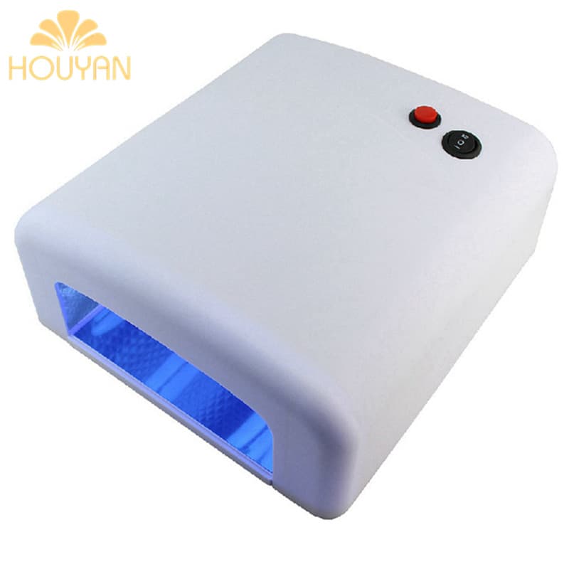 Manicure Large 818 Phototherapy Machine 36W Nail Polish Gel UV Phototherapy Lamp 120 Seconds Timable UV Phototherapy Baking Lamp