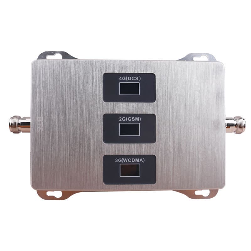 Mobile Phone Signal Booster Amplifier Receiver, Tri-band RF Repeater for Three Networks in One, Foreign Trade Ready Stock