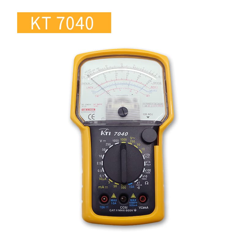 Cotai Pointer Multimeter KT7040, stylish appearance design, mechanical instrument with anti-fall protective cover