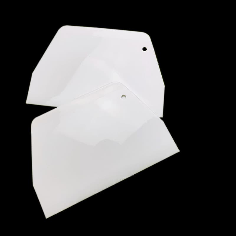 Factory Stock 19.5cm Trapezoid Plastic Scraper, Wall Putty Spatula, Putty Knife, Grout Repair Tool