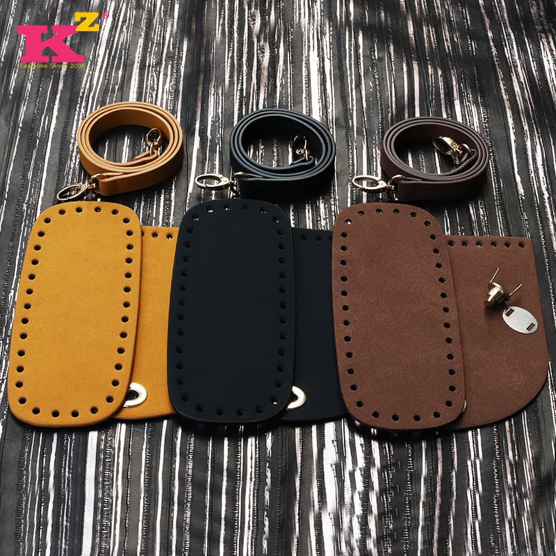 New bag set accessories Handmade diy needle crochet bag bag base cover bag strap lock set accessories