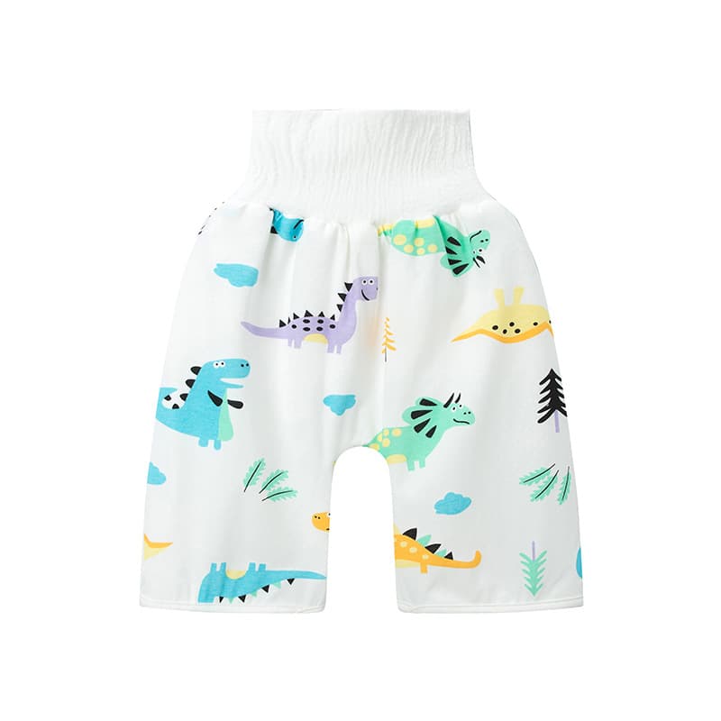 Baby pee-proof pants waterproof leak-proof washable diaper infant belly-protecting pee pad diaper pants learning underwear pants-style