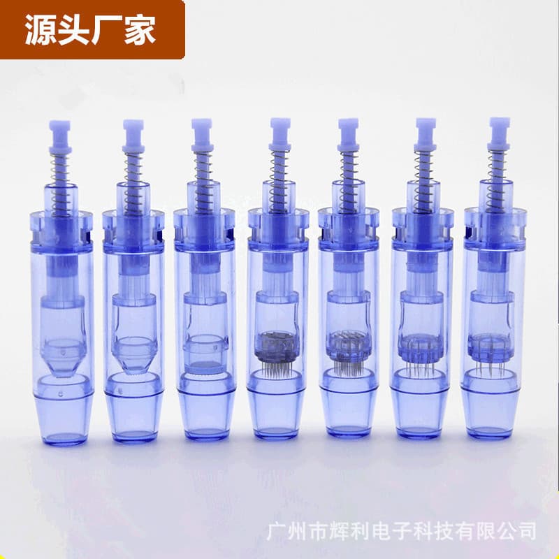 A1 Electric Microneedle Cartridge, JNU Needle Cartridge for Mesotherapy Shallow Introduction, Round Nano 12 Needle 36 Needle Silicon Crystal