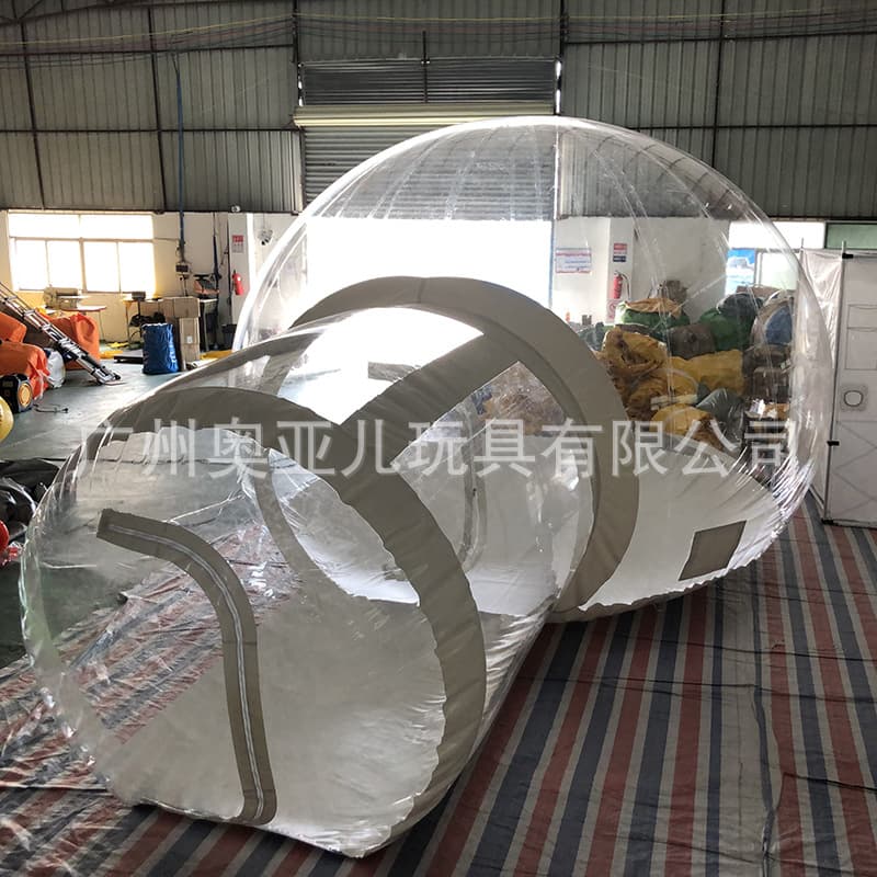 Outdoor Inflatable Transparent Crystal House Camping Travel Starry Sky B&B Internet Celebrity Bubble Tent Inflatable Model Manufacturer