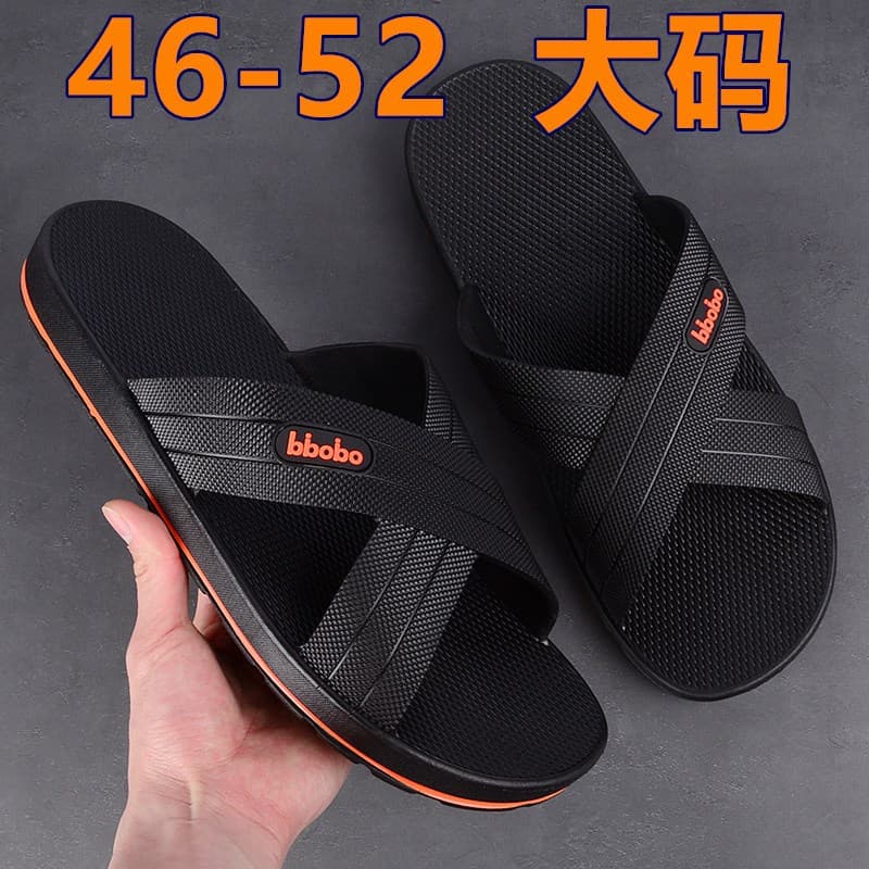 Large Size Men's Slippers Summer Comfort 48 Home Bathroom 47 Large Soft Sole 50 Casual 52 Trendy