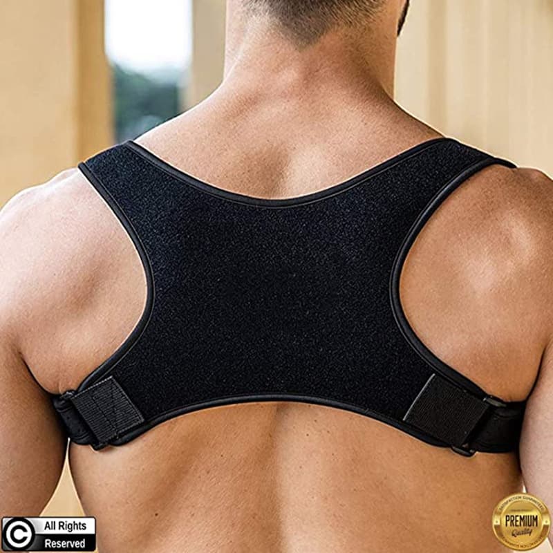 Back posture correction belt for men and women, anti-hunchback, adjustable posture corrector, slightly elastic, comfortable and not tight.
