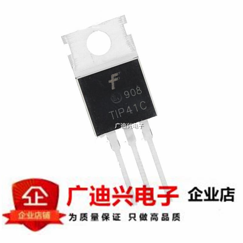 New TIP41C/TIP42C TO-220 NPN Power Transistor Triode Large Chip Thick Wafer