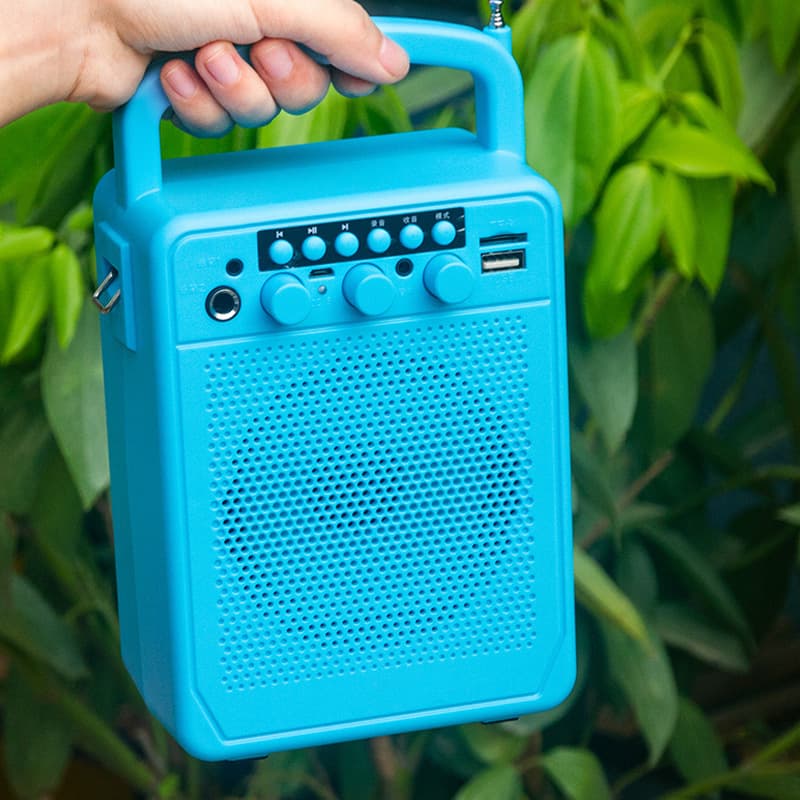 Wireless Bluetooth Speaker Payment Prompt Music Leerfei D009 Portable Speaker Gift Speaker Drop Shipping