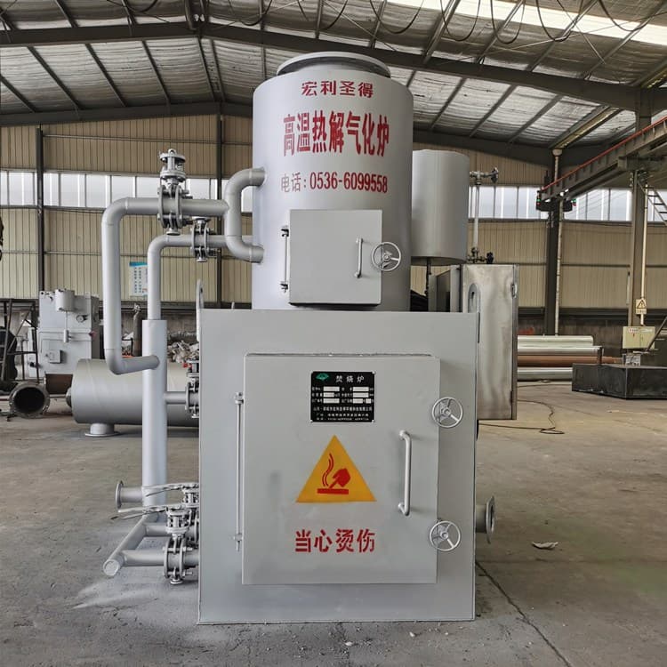 1-ton industrial waste incinerator equipment, factory scrap waste small incinerator, waste incineration equipment