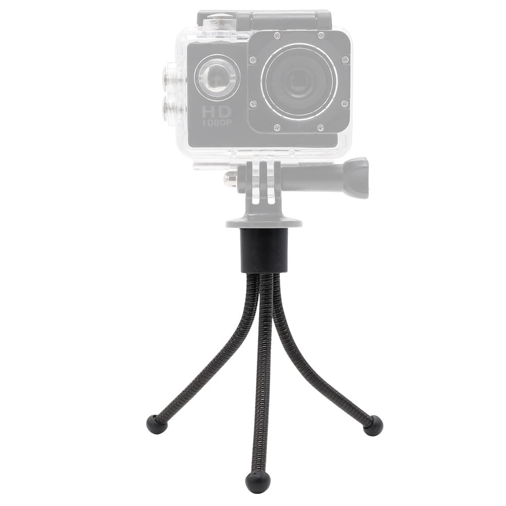 Manufacturer supplies mini flexible desktop tripods, card-sized phone stands, and projector tripods.