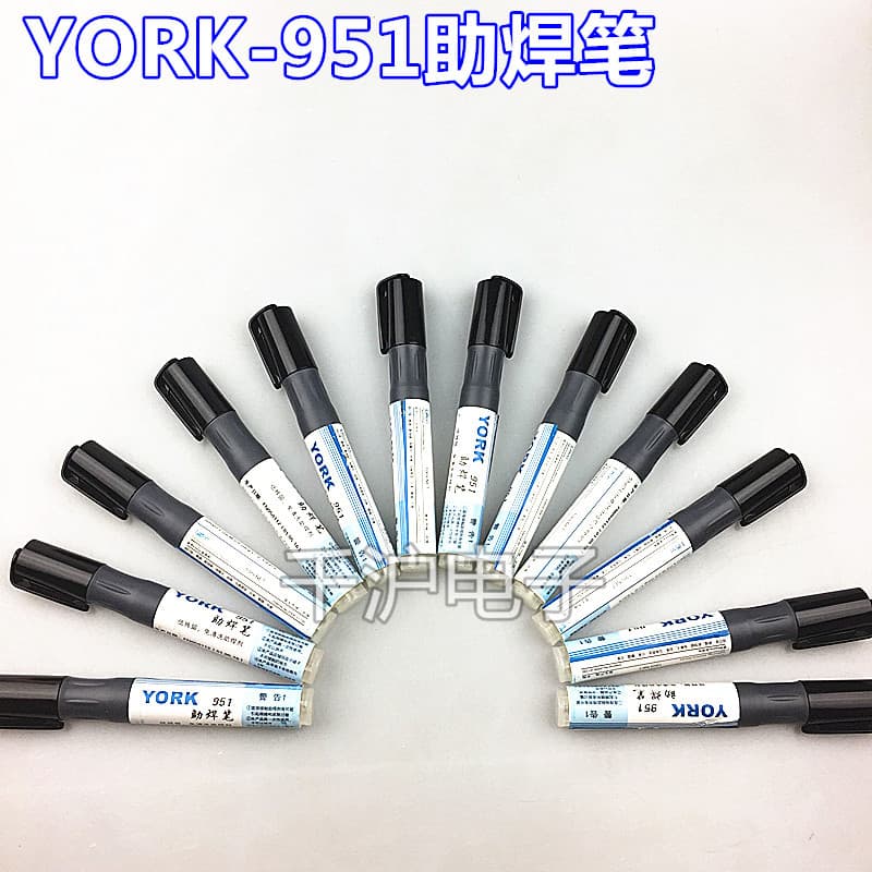 YORK951 Flux Pen No-Clean Eco-Friendly Flux Pen with Flux Rosin Soldering Water Pen KESTER-951