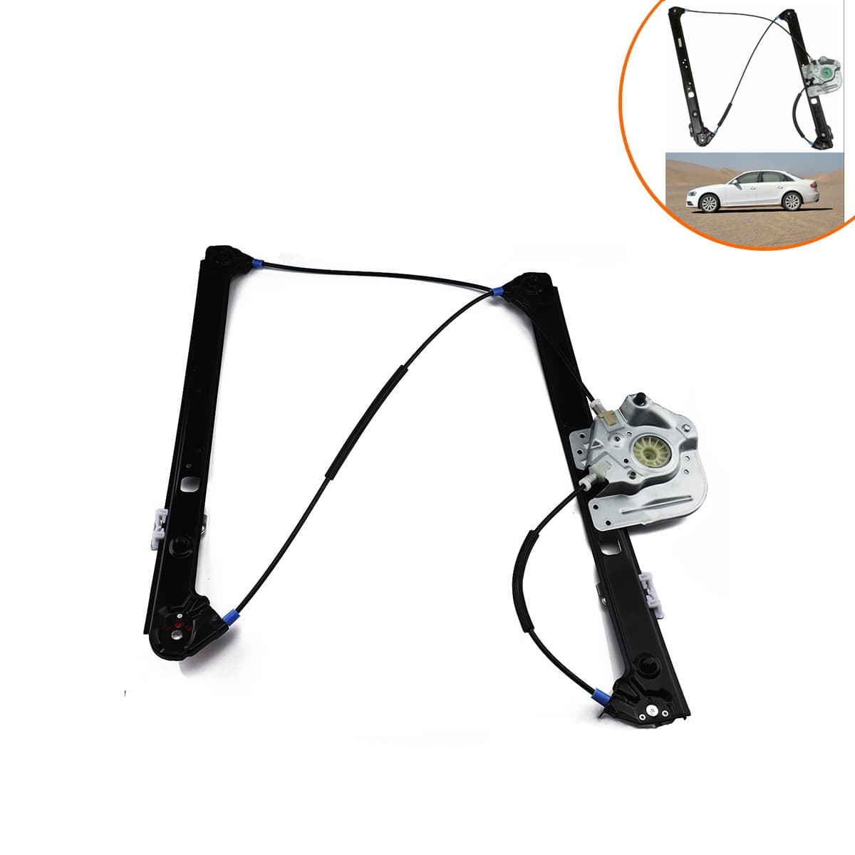 Foreign Trade Supply Suitable for Bmw X5 Off-Road Vehicle (E53) Front Left Glass Lifter 51338254911