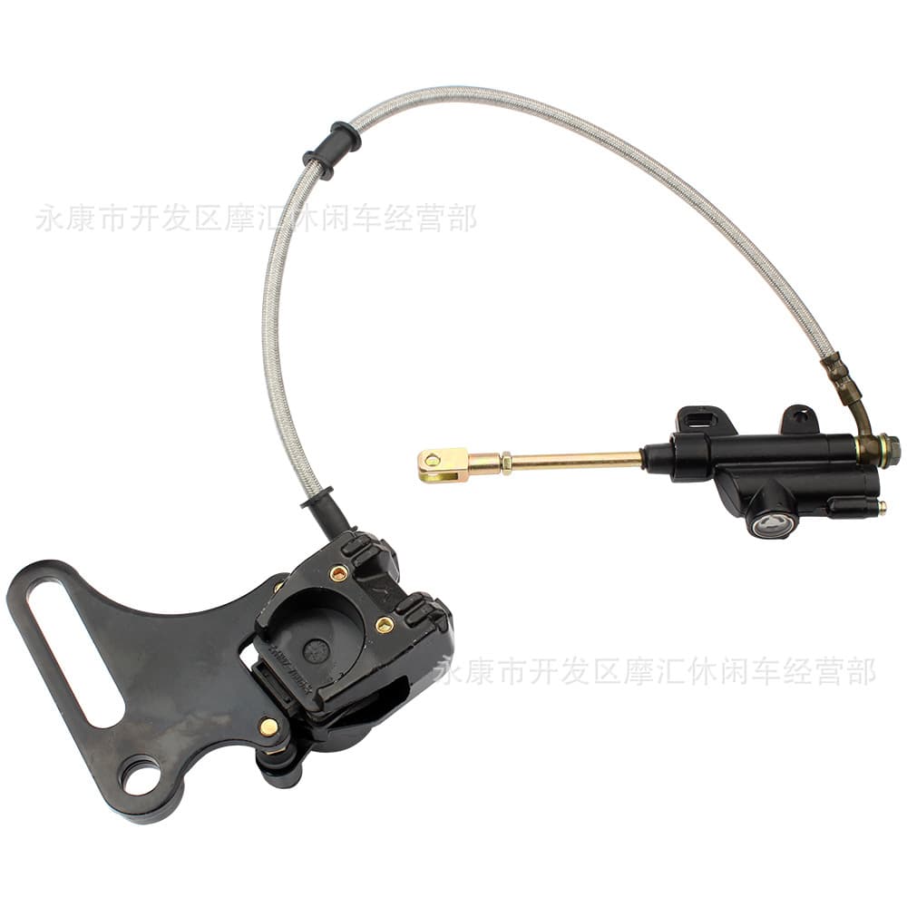 Off-road motorcycle parts 110 125cc 140cc CRF XR rear brake assembly upper and lower cylinder calipers 15mm