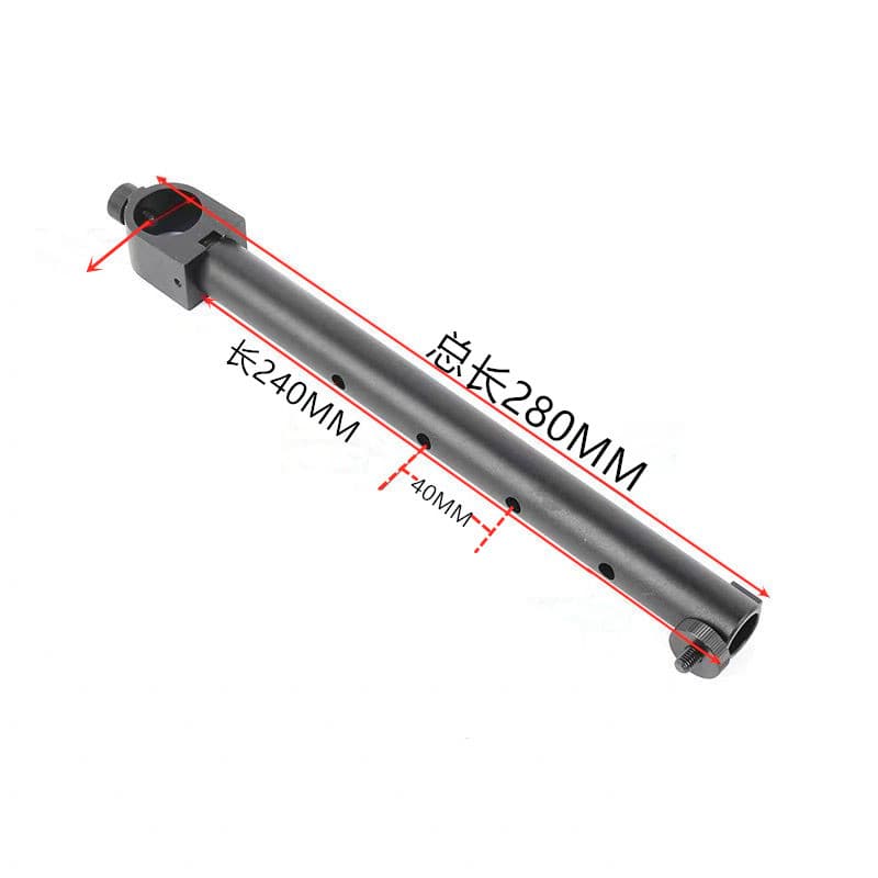 Monitor Mounting Pole, Video Microscope Stand, Aluminum Alloy Crossbar, 8-inch Monitor, 7-10 Inch Support Rod
