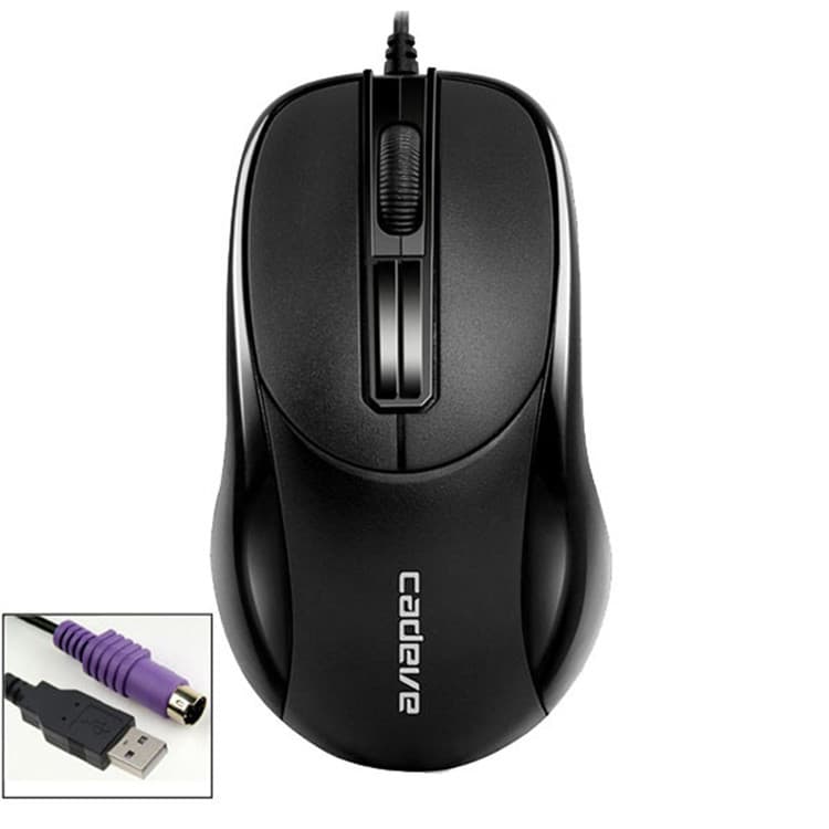 Kaidiwei 006 Wired Mouse Wholesale Business Mouse Home Mouse PS2 Round Port USB Mouse Wholesale