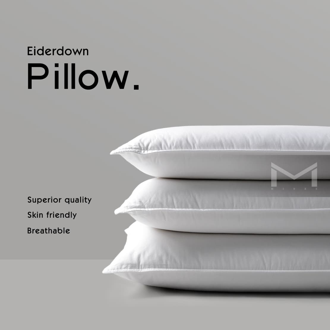Five-Star Hotel and Inn Exclusive Down Pillows, Soft or Firm for Cervical Support, Feather and Down Pillows with Custom Logo, Manufacturer Wholesale