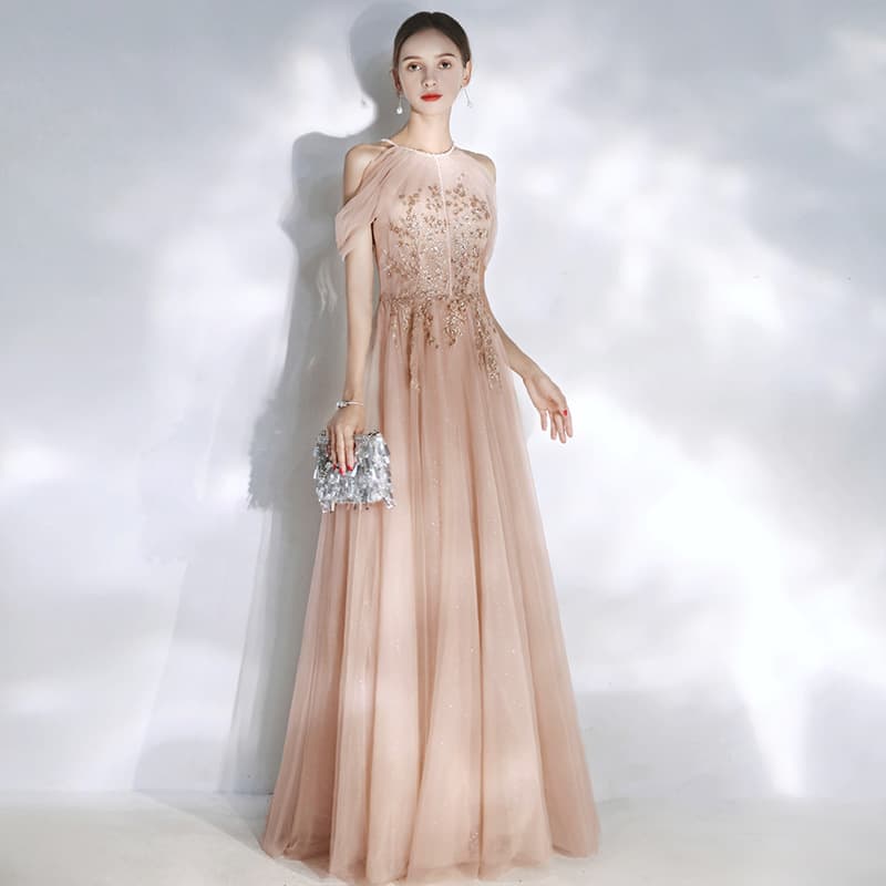 2026 New Bridesmaid Evening Gown for Wedding Toast, Banquet, and Party - Elegant Princess Dream Dress