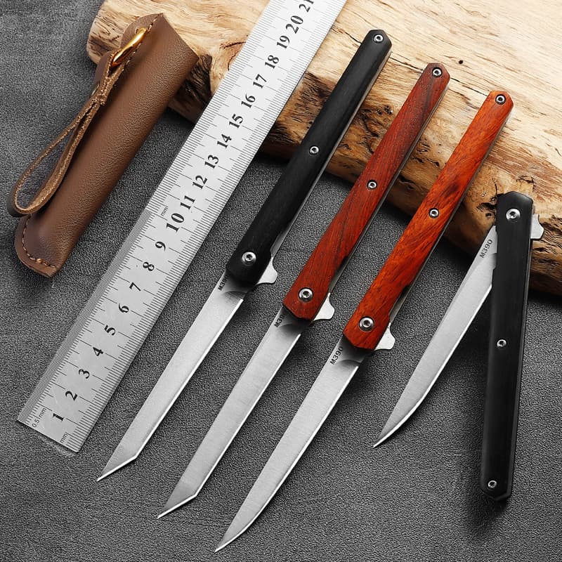 Outdoor knife high hardness folding knife mini magic pen knife portable folding knife self-defense field knife