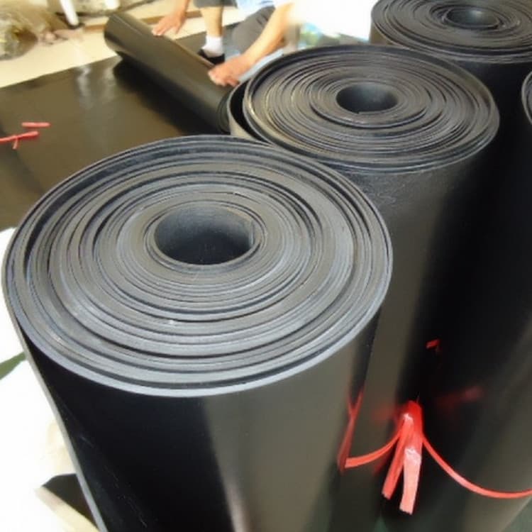 Acid and alkali resistant rubber sheet, durable, seawater erosion resistant, chloroprene high temperature resistant rubber sheet, factory direct supply