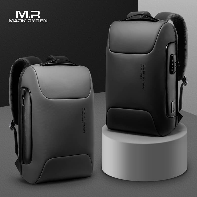 MARK RYDEN New Style Anti-Theft Backpack for Men, Fashionable Travel Laptop Backpack for Business Trips
