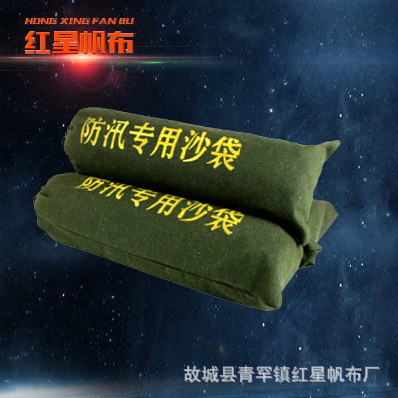 Extended Length Flood Bags - Thick Canvas Water-Absorbent Seepage Prevention Sandbags for Properties