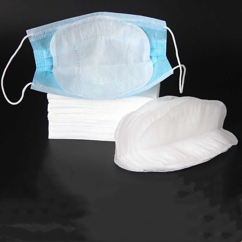 Disposable Mask Insert Mask Replacement Inner Pad Mask Pad Non-Woven Three-Layer Individually Packed Direct from Manufacturer