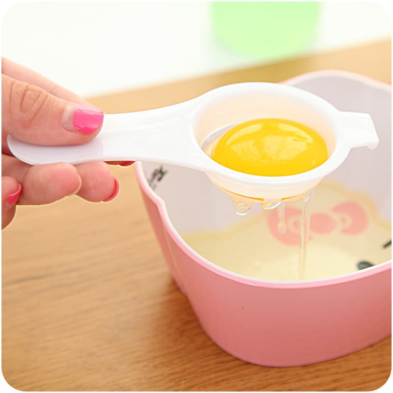 DIY egg separator for yolk separation, egg processing spoon funnel, egg white filter, gift manufacturer direct sales