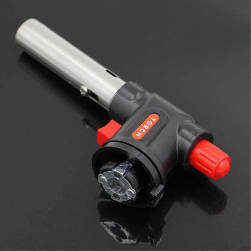 504 High-Temperature Portable Butane Micro Torch for Quenching, Disinfection, Baking, and Flame Spraying