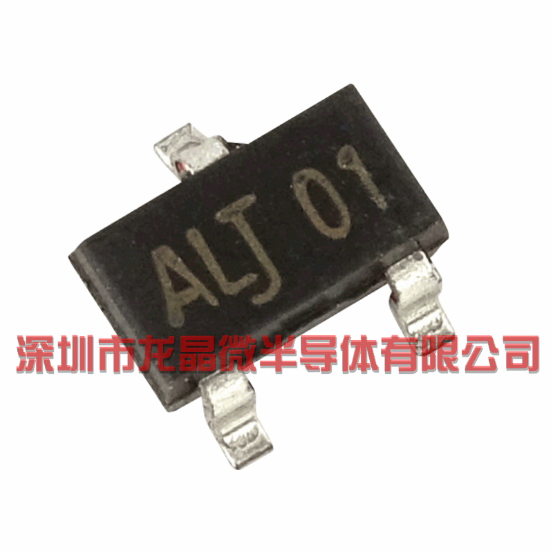 SMD Switching Transistor 13001 ALJ01 SOT-23-3L Large Size, 0.83MM Large Chip