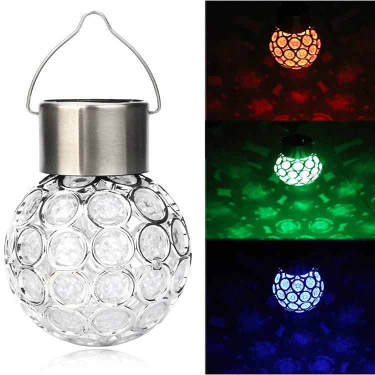 Solar Powered Led Lamp Post Light Outdoor Waterproof Street Lighting Column Lantern For Garden Pathway Yard Decoration