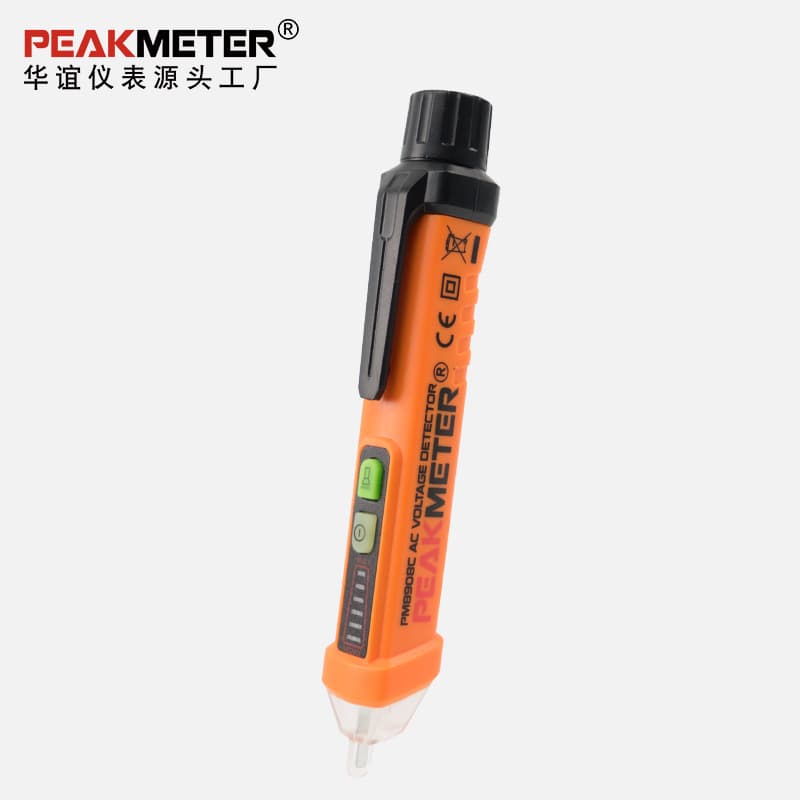 PEAKMETER PM8908C Non-Contact Voltage Tester Pen, Induction Test Pen for Electrician Repair and Breakpoint Detection